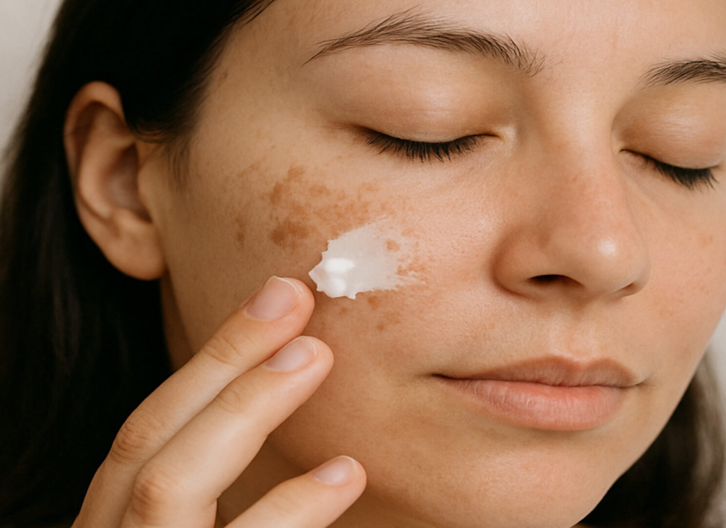 Hydroquinone for skin lightening