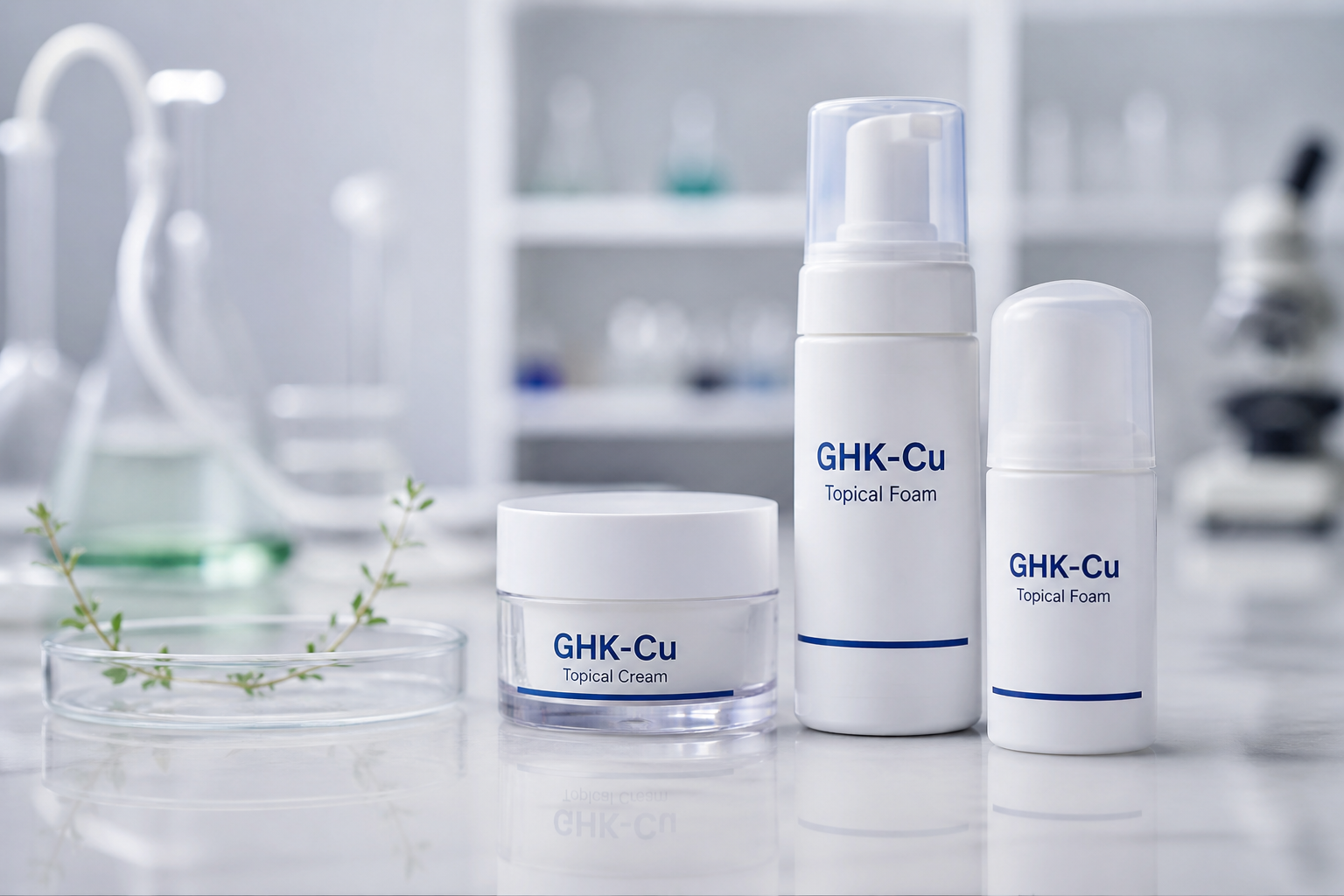 GHK-Cu Topical Cream and Foam in the USA: Advanced Skin Repair and Anti Aging Solution